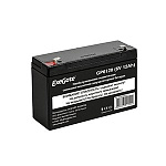 1758579 Exegate EX282954RUS Аккумуляторная батарея GP6120 (6V 12Ah, клеммы F1)
