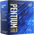 BX80684G5600 CPU Intel Pentium G5600 (3.9GHz/4MB/2 cores) LGA1151 BOX, UHD610 350MHz, TDP 54W, max 64Gb DDR4-2400, BX80684G5600SR3YB
