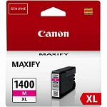 279981 Картридж струйный Canon PGI-1400XLM 9203B001 пурпурный (1200стр.) для Canon Maxify МВ2040/2340