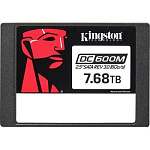 11000398 Накопитель KINGSTON SSD DC600M, 7680GB, 2.5" 7mm, SATA3, 3D TLC, SEDC600M/7680G