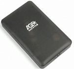 391078 Внешний корпус для HDD/SSD AgeStar 3UBCP3 SATA USB3.0 пластик черный 2.5"