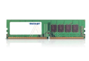 1235660 Модуль памяти PATRIOT Signature Line DDR4 Общий объём памяти 4Гб Module capacity 4Гб Количество 1 2666 МГц Множитель частоты шины 19 1.2 В PSD44G26664