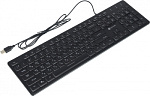 1061617 Клавиатура Оклик 550ML черный USB slim Multimedia LED