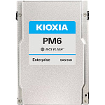 1000696690 Серверный твердотельный накопитель/ KIOXIA SSD PM6-R, 7680GB, 2.5" 15mm, SAS 24G, TLC, R/W 4150/3700 MB/s, IOPs 595K/155K, TBW 14016, DWPD 1 (12 мес.)