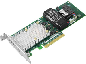 1000477369 Контроллер ADAPTEC жестких дисков Microsemi SmartRAID 3162-8i Single ,8 internal ports, PCIe Gen3 ,x8,2 GB DDR4,RAID 0/1/10,RAID 5/6/50
