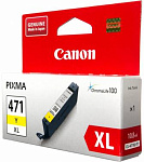 330024 Картридж струйный Canon CLI-471XLY 0349C001 желтый для Canon Pixma MG5740/MG6840/MG7740