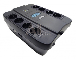 1138694 Источник бесперебойного питания Powercom Spider SPD-1100U LCD 605Вт 1100ВА черный