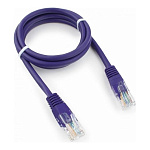 11002402 Патч-корд UTP Cablexpert PP12-1M/V кат.5e, 1м, литой, многожильный (фиолетовый)