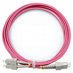 11053619 Cabeus FOP-50-OM4-SC-SC-3m Шнур оптический duplex SC-SC 50/125 mm OM4 3м LSZH