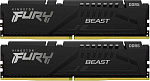1000787139 Память оперативная/ Kingston 64GB 5200MT/s DDR5 CL36 DIMM (Kit of 2) FURY Beast Black EXPO