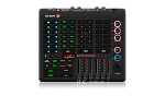 148370 Аудиоинтерфейс USB [110312A2011] Icon [Live Console] для стримов, DSP обработка, фейдеров: 6, энкодеров: 5, дисплеи: 4, XLR микр. вход, 1/4" TRS, 1/4"
