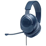 1795986 Наушники с микрофоном JBL Quantum 100 синий 1.2м мониторные оголовье (JBLQUANTUM100BLU)