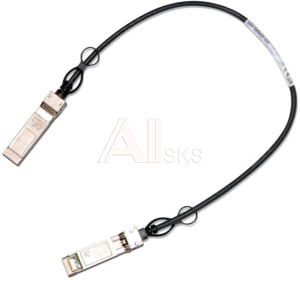 MCP2M00-A003E30L Mellanox passive copper cable, ETH, up to 25Gb/s, SFP28, 3m, Black, 30AWG, CA-L