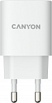 1976337 Сетевое зар./устр. Canyon CNE-CHA18W 18W 3A (PD+QC) USB Type-C универсальное белый