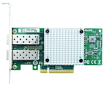 Сетевая карта LR-Link NIC PCIe 3.0 x8, 2 x 10G SFP+, Intel X710-DA2 chipset (FH+LP)