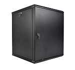 шкаф ЦМО Шкаф телекоммуникационный настенный разборный ЭКОНОМ 12U (600 520) дверь металл, цвет черный