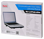 363697 Подставка для ноутбука Buro BU-LCP140-B114 14"335x265x23мм 1xUSB 1x 140ммFAN металлическая сетка/пластик черный