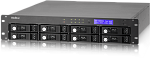 1000269690 Сетевой IP-регистратор без дисков SMB QNAP VS-8040U-RP NVR, 40 channels, 8-tray w/o HDD, rackmount, 2xPSU. Intel 2,8 GHz