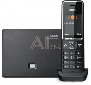 1876276 Телефон IP Gigaset COMFORT 550A IP FLEX RUS черный (S30852-H3031-S304)