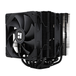 1000773703 Кулер для процессора/ Thermalright Peerless Assassin 120 Black (4-pin PWM, 157mm, Ni/CU, 6x6mm, 2x120mm, 66.17CFM, 25.6dBA, 1550RPM, S: 1700, 1200,