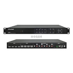 iMatrix H44AM Матричный коммутатор 4K60 HDMI, 4 IN 4 OUT, 3840x2160/60Hz; 4 цифровых аудиовыхода SPD