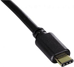 1025927 Кабель Hama 00135719 USB Type-C (m)-USB Type-C (m) 0.75м черный