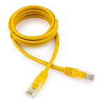 11027655 Патч-корд медный UTP Cablexpert PP10-1.5M/Y кат.5e, 1.5м, литой, многожильный (жёлтый)