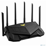 Роутер беспроводной ASUS TUF-AX6000, 5 LAN, 1000 Мбит/с, 2500 Мбит/с, 4 (802.11n), 5 (802.11ac), 6 (802.11ax), 1 x USB 3.2, 3G, 4G/LTE, IPv6 черный