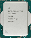 Процессор CPU Intel Core i3-12100F (3.3GHz/12MB/4 cores) LGA1700 OEM, TDP 60W, max 128Gb DDR5-4800, DDR4-3200, CM8071504651013SRL62, 1 year