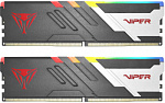 Память DDR5 2x16Gb 7200MHz Patriot PVVR532G720C34K Viper Venom RGB RTL Gaming PC5-57600 CL34 DIMM 288-pin 1.45В kit с радиатором Ret