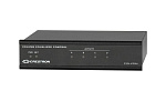 38073 Микшер Crestron [C2N-VEQ4] 4-канала. 4x4 матр. микшер, (4) стерео/моно аудио I/O канала, 24-битный 96КГц АЦП и ЦАП, двойной DSP, независимые настр. ур
