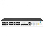 SNR-S2995G-12FX Коммутатор SNR Управляемый уровня 3, 8 портов 100/1000BaseX SFP, 4 Combo портов GE, 4 порта 1/10G SFP+, RPS DC 12V