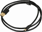 326757 Кабель 2A Square Connector USB (m)-micro USB (m) 1м черный