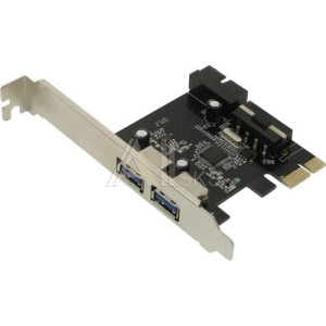 1882280 Контроллер Espada PCI-E, USB3.0 2+2 порта, модель PCIeUSB2-2, oem