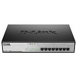 Коммутатор тип 2 Неуправляемый коммутатор DGS-1008MP/A2A
