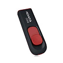 Флэш-накопитель USB2 16GB BLACK/RED AC008-16G-RKD ADATA