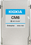 1000698882 Накопитель KIOXIA Серверный твердотельный накопитель/ SSD CM6-R, 3840GB, U.3(2.5" 15mm), NVMe, PCIe 4.0 x4, TLC, R/W 69000/4200 MB/s, IOPs 1400K/170K, TBW 7008,