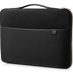 3XD33AA#ABB Case HP 14'' Carry Sleeve Black/Gold (for all hpcpq 14.0" Notebooks) cons