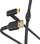 1398736 Кабель Hama 00187215 USB (m)-micro USB (m) 1.5м черный