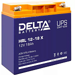 1596815 Delta HRL 12-18 X (17.8 А\ч, 12В) свинцово- кислотный аккумулятор