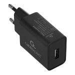 11035160 Cablexpert Зарядное устройство 5Вт, 1А, 1xUSB, черный, пакет (MP3A-PC-21)