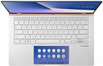 1359301 Ноутбук Asus Zenbook UX434FAC-A5398R Core i7 10510U/16Gb/SSD1Tb/Intel UHD Graphics 620/14"/IPS/FHD (1920x1080)/Windows 10 Professional 64/silver/WiFi/