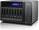 1000269684 Сетевой IP-регистратор без дисков SMB QNAP VS-8124 Pro+ NVR, 24 channels, 8-tray w/o HDD, local monitoring. Intel Core i3 3,3 GHz