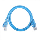 Патч-корд ACD-LPU5E-10L Cat5e UTP 24AWG 4Pair, 7/0.18мм CCA Синий,1.0м, (741449)