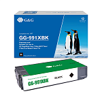GG-991XBK Cartridge G&G 991X для HP PageWide Managed, (20 000стр.), черный (аналог X4D19AC,M0K29XC,M0K02AE)