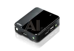 1000393444 2-х портовый KVM-коммутатор с поддержкой USB, DisplayPort