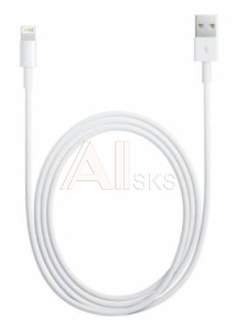 842302 Кабель Apple A1510 MD819ZM/A USB (m)-Lightning (m) 2м белый