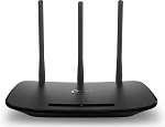 1000373508 Маршрутизатор TP-Link Маршрутизатор/ 450Mbps Wireless N Router, QCA (Atheros), 3T3R, 2.4GHz, 802.11b/g/n, 1 10/100Mbps WAN + 4 10/100Mbps LAN ports, with 3 fixed antennas