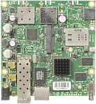 RB922UAGS-5HPacD Маршрутизатор MIKROTIK RouterBOARD 922UAGS with 720MHz Atheros CPU, 128MB RAM, 1xGigabit LAN, USB, 1xSFP, miniPCIe, SIM slot, built-in 5Ghz 802.11a/c 2x2 two chain