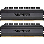 1812225 PATRIOT Viper 4 Blackout Gaming DDR4 64Гб kit 2x32Gb PVB464G320C6K